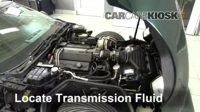 1995 Chevrolet Corvette 5.7L V8 Hatchback Líquido de transmisión Controlar nivel de líquido